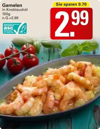 WEZ Garnelen Angebot