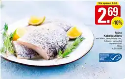 WEZ Feine Kabeljaufilets Angebot
