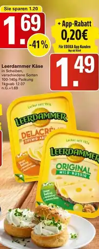 WEZ Leerdammer Käse Angebot