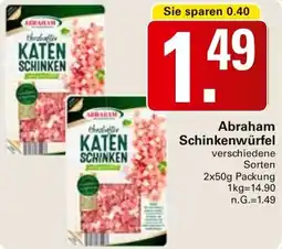 WEZ Abraham Schinkenwürfel Angebot