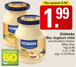 WEZ Söbbeke Bio Joghurt mild Angebot