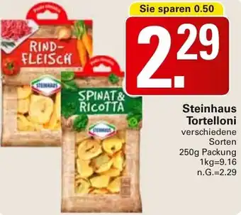 WEZ Steinhaus Tortelloni Angebot