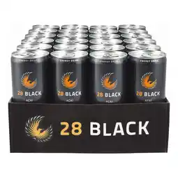 Netto Marken-Discount 28 Black Açaí 0,25 Liter Dose, 24er Pack Angebot