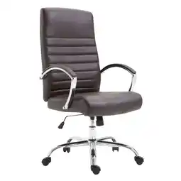 Netto Marken-Discount TPFLiving Bürostuhl Vallon Kunstleder Creme Angebot