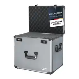Netto Marken-Discount HMF 14422-02 Alu Fotokoffer, Miniaturenkoffer mit Rasterschaumstoff, 46 x 33 x 41 cm Angebot