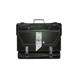 Netto Marken-Discount HMF 501 Briefkasten Aktentasche Antik 99, 25 x 40 x 8 cm, Silber Angebot