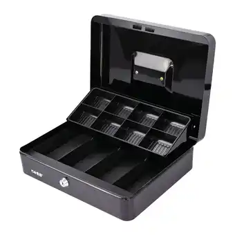 Netto Marken-Discount HMF 15130-02 Geldkassette mit Scheinfächer und Münzfächer, 30 x 24 x 9 cm, Schwarz Angebot