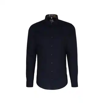 Netto Marken-Discount Seidensticker Hemd BUSINESS KENT PATCH5 Langarmhemd Angebot