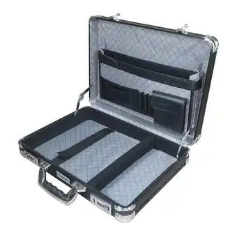 Netto Marken-Discount HMF 14651-02 Alu Aktenkoffer Herren, Zahlenschloss, 45 x 33 x 11 cm, schwarz Angebot