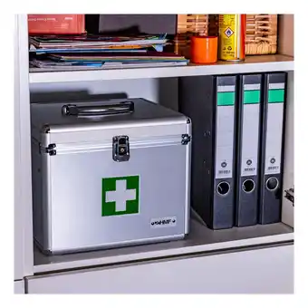 Netto Marken-Discount HMF 14702-09 Alu Medizinkoffer, Erste Hilfe Koffer, Tragegriff, 30 x 25 x 25 cm Angebot
