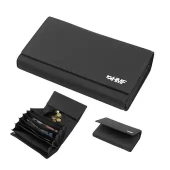 Netto Marken-Discount HMF 48840-11 Kellnertasche, Kellnerportemonnaie, 19 cm x 11 cm x 4,5 cm, Schwarz Angebot