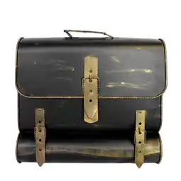 Netto Marken-Discount HMF 505-23 Briefkasten Antik SCHULRANZEN 122, 36 x 41 x 8,5 cm gold Angebot