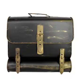 Netto Marken-Discount HMF 505-23 Briefkasten Antik SCHULRANZEN 122, 36 x 41 x 8,5 cm gold Angebot