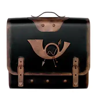 Netto Marken-Discount HMF 511Briefkasten Alter Schulranzen mit Posthorn PH3, 40 x 40 x 9 cm, Kupfer Angebot