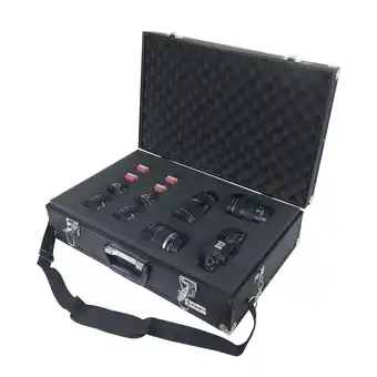 Netto Marken-Discount HMF 14521-02 Alu Fotokoffer, Waffenkoffer mit Rasterschaumstoff, 56,5 x 36 x 16 cm, Schwarz Angebot