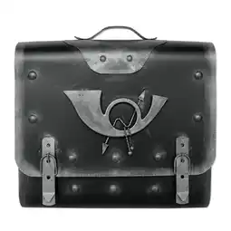 Netto Marken-Discount HMF 510 Briefkasten Alter Ranzen mit Posthorn PH2, 40 x 40 x 9 cm, Silber Angebot