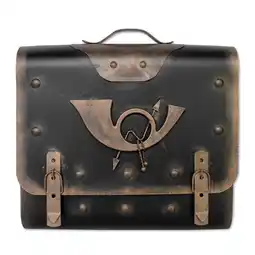 Netto Marken-Discount HMF 510 Briefkasten Alter Ranzen mit Posthorn PH2, 40 x 40 x 9 cm, Gold Angebot