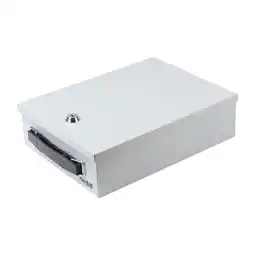 Netto Marken-Discount HMF 140-07 Dokumentenkassette, DIN A5, 27 x 20,5 x 8 cm, Lichtgrau Angebot