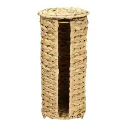 Netto Marken-Discount HMF 37255 Toilettenpapier Aufbewahrung geflochten aus Wasserhyazinthe, 35,5 x 17 cm Angebot