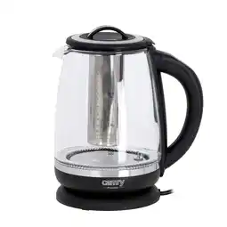 Netto Marken-Discount CR 1290 Wasserkocher mit Teesieb, 2 L - 2200 W, 360° drehbar, Schwarz Angebot