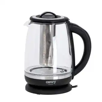 Netto Marken-Discount CR 1290 Wasserkocher mit Teesieb, 2 L - 2200 W, 360° drehbar, Schwarz Angebot