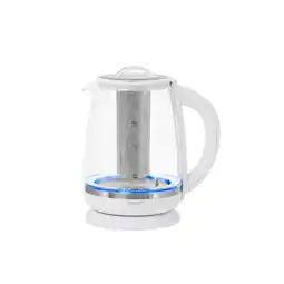 Netto Marken-Discount CR 1290 Wasserkocher mit Teesieb, 2 L - 2200 W, 360° drehbar, Weiß Angebot