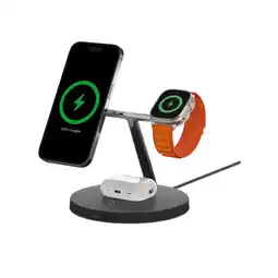 Netto Marken-Discount Belkin MagSafe Wireless Charger 3in1 Schwarz Angebot