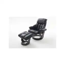 Netto Marken-Discount iNNoSeat by MCA + CALGARY Relaxer mit Hocker - versch. Farben - Schwarz/Schwarz Angebot