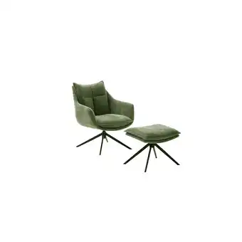 Netto Marken-Discount iNNoSeat by MCA + PARKER Drehstuhl mit Armlehnen - versch. Farben - Schwarz / Olive Angebot