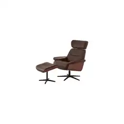 Netto Marken-Discount iNNoSeat by MCA + MANILA Relaxer mit Hocker manuell - versch. Farben - Braun/Schwarz Angebot