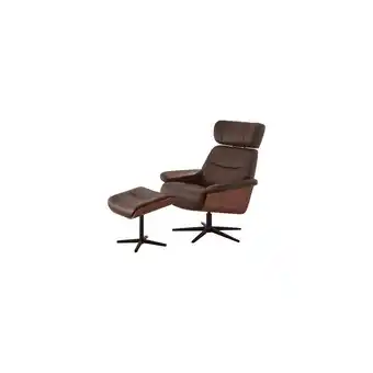 Netto Marken-Discount iNNoSeat by MCA + MANILA Relaxer mit Hocker manuell - versch. Farben - Braun/Schwarz Angebot
