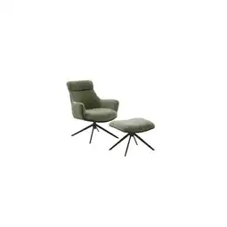 Netto Marken-Discount iNNoSeat by MCA + PELION Drehstuhl mit Armlehnen - versch. Farben - Schwarz / Olive Angebot