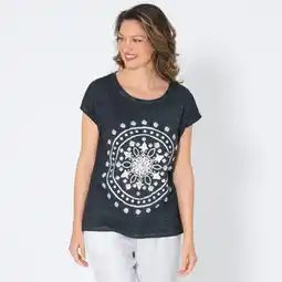 NKD Damen-T-Shirt mit Oilwash-Effekt Angebot