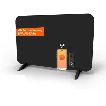 toom Baumarkt Infrarotheizung 'Smart Dual' schwarz 450 W Angebot