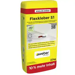 toom Baumarkt Saint-Gobain Weber Flexkleber S1 22 kg Angebot