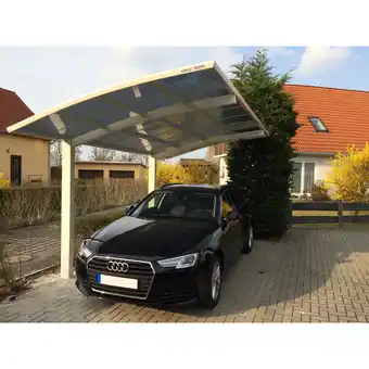 toom Baumarkt Ximax Einzelcarport 'Portoforte Typ 80 WW' weiß 270 x 495 x 298 cm Angebot