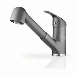 toom Baumarkt Pyramis Küchenarmatur 'Festivo' grau Angebot