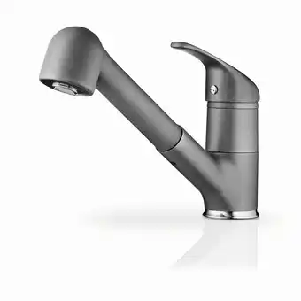 toom Baumarkt Pyramis Küchenarmatur 'Festivo' grau Angebot