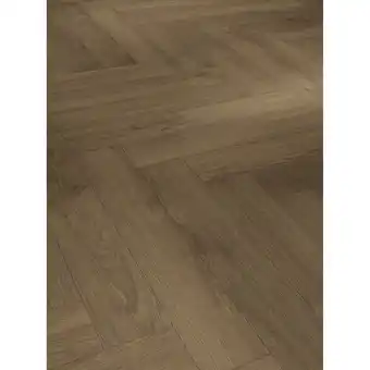 toom Baumarkt Parador Laminat 'Trendtime 3' Eiche Mont Blanc Matte Holz dunkelbraun 8 mm Angebot