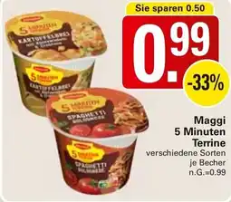WEZ Maggi 5 Minuten Terrine Angebot