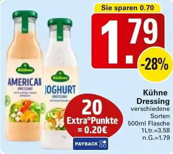 WEZ Kühne Dressing Angebot