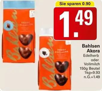 WEZ Bahlsen Akora Angebot
