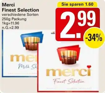 WEZ Merci Finest Selection Angebot