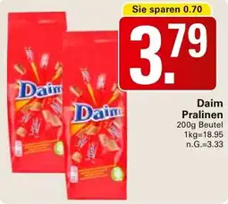 WEZ Daim Pralinen Angebot