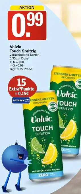 WEZ Volvic Touch Spritzig Angebot