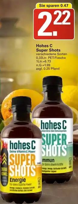 WEZ Hohes C Super Shots Angebot