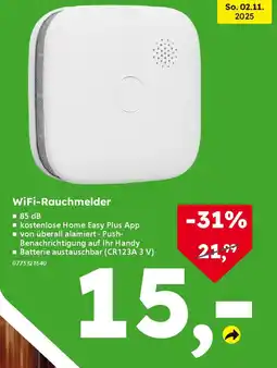 Globus Baumarkt WiFi-Rauchmelder Angebot