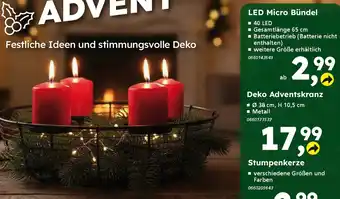 Globus Baumarkt LED Micro Bündel Angebot