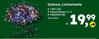 Globus Baumarkt Galaxie Lichterkette Angebot