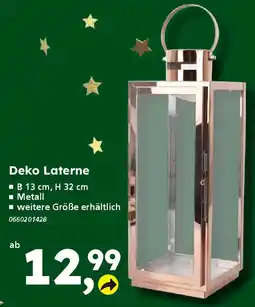 Globus Baumarkt Deko Laterne Angebot